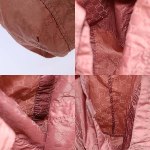 GUCCI GG Canvas Tote Bag Pink - Picture 11 of 12